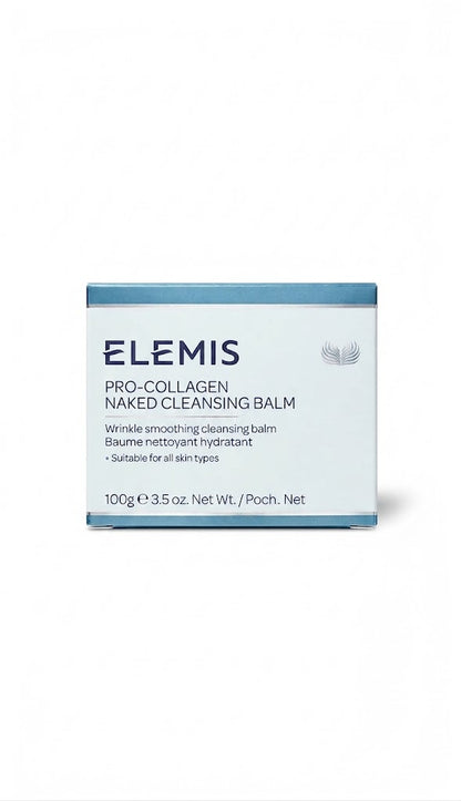 ELEMIS Pro-Collagen Naked Cleansing Balm – Hydrating Facial Cleanser, 100g / 3.5 oz