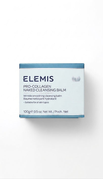 ELEMIS Pro-Collagen Naked Cleansing Balm – Hydrating Facial Cleanser, 100g / 3.5 oz