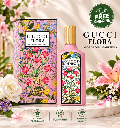 Gucci Flora Gorgeous Gardenia Eau de Parfum 100ml for Women