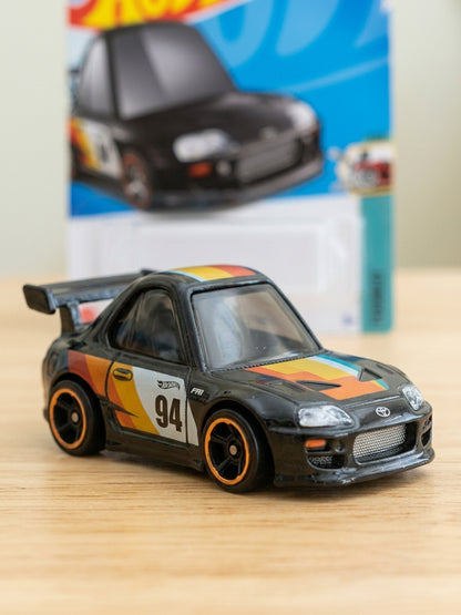 Hot Wheels 'Tooned '94 Toyota Supra Black