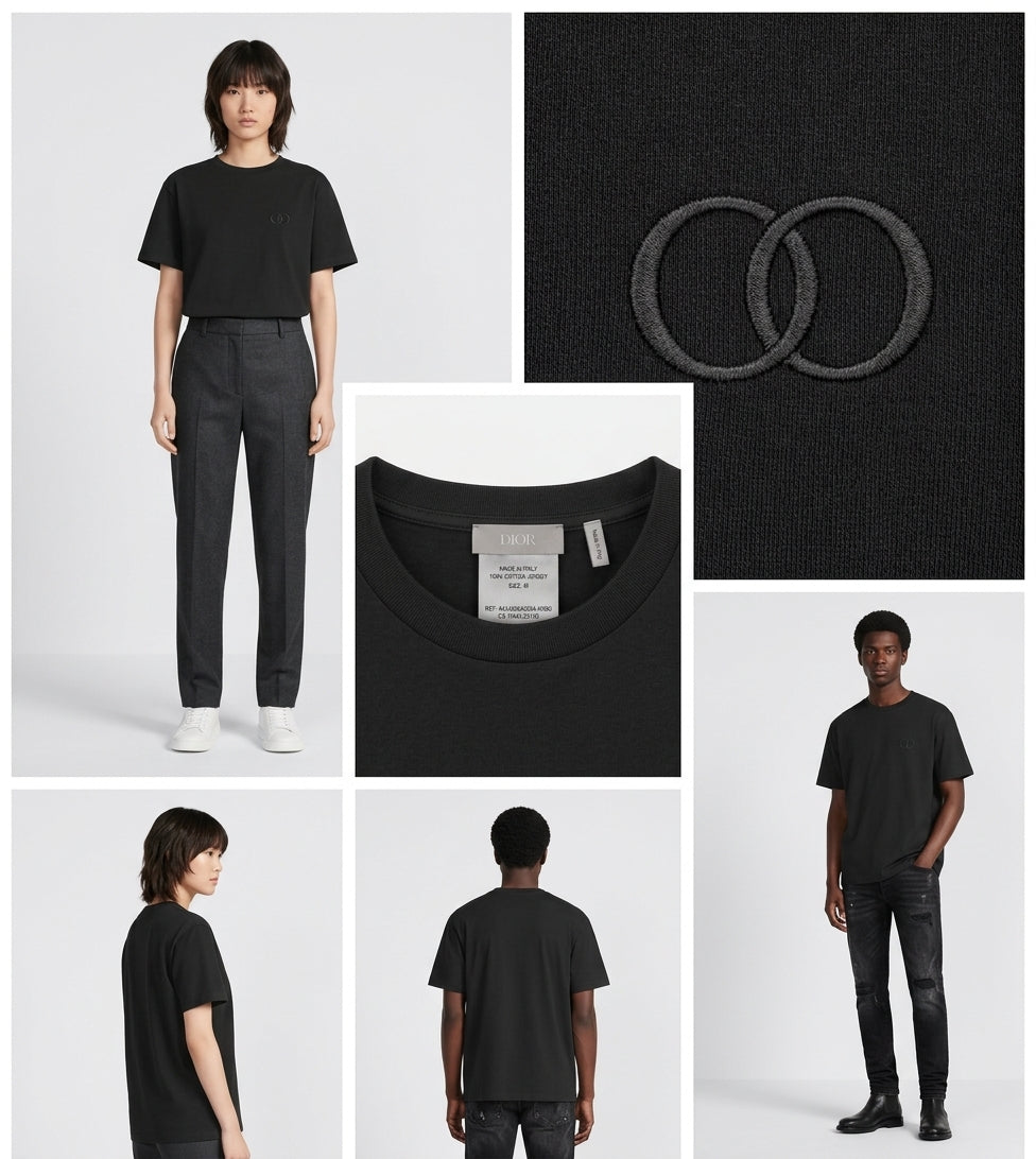 Dior CD Icon Relaxed-Fit T-Shirt