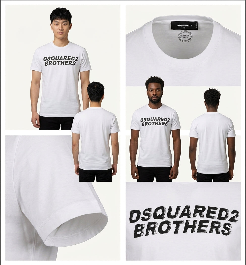 Dsquared2 Brothers Graphic Print T-Shirt