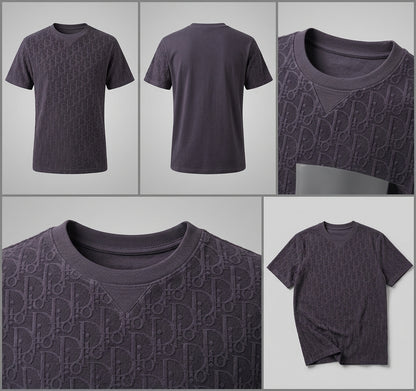 Dior Oblique Relaxed-Fit T-Shirt - Rose Violet