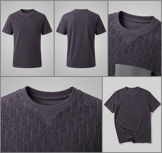 Dior Oblique Relaxed-Fit T-Shirt - Rose Violet