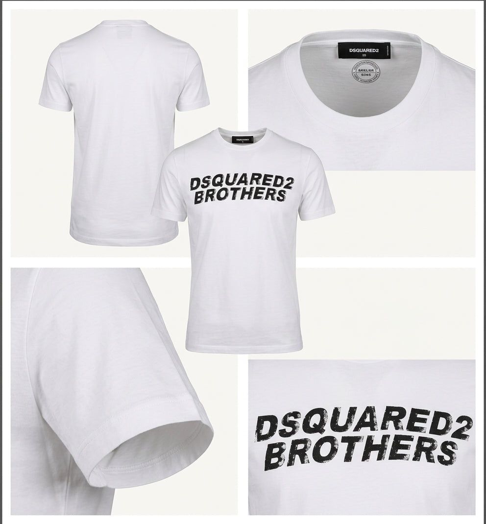 Dsquared2 Brothers Graphic Print T-Shirt
