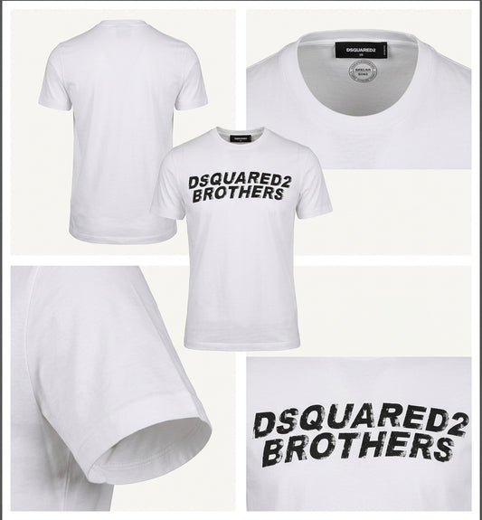 Dsquared2 Brothers Graphic Print T-Shirt