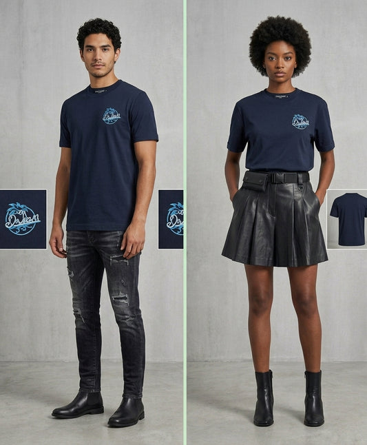 Dolce & Gabbana Dream Embroidered Logo T-Shirt