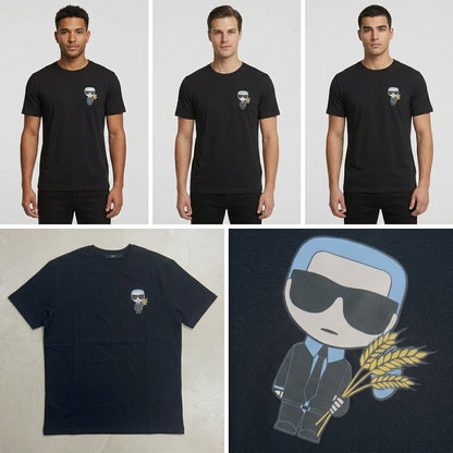Karl Lagerfeld Virgo Graphic Print T-Shirt