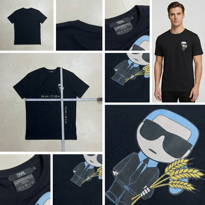 Karl Lagerfeld Virgo Graphic Print T-Shirt