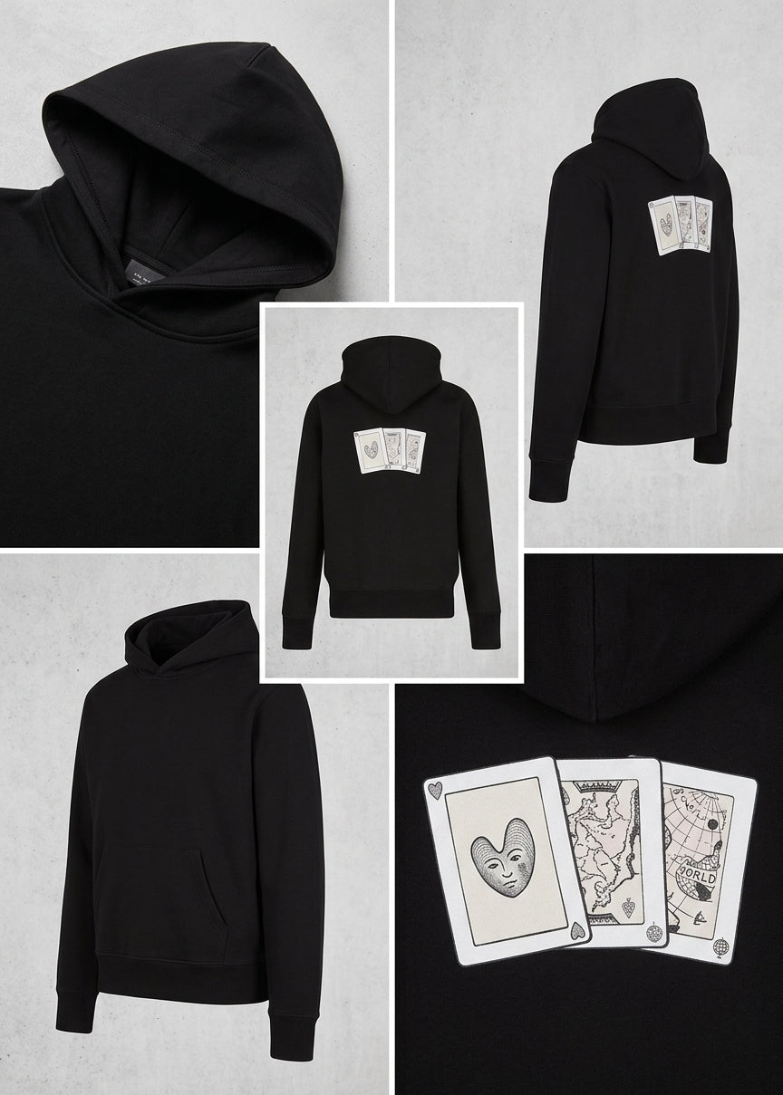 Dior x Kenny Scharf Poker Gambling Graphic Hoodie