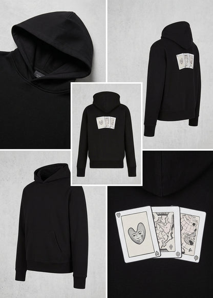 Dior x Kenny Scharf Poker Gambling Graphic Hoodie