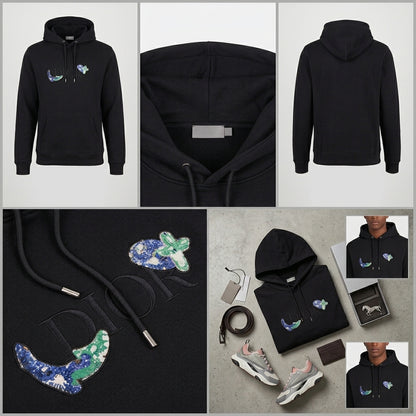Christian Dior x Kenny Scharf Graphic Hoodie