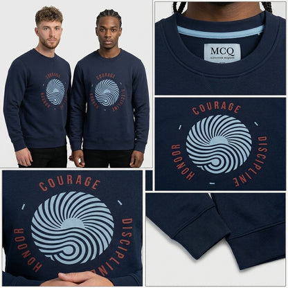 McQ by Alexander McQueen Embroidered Cotton Sweatshirt