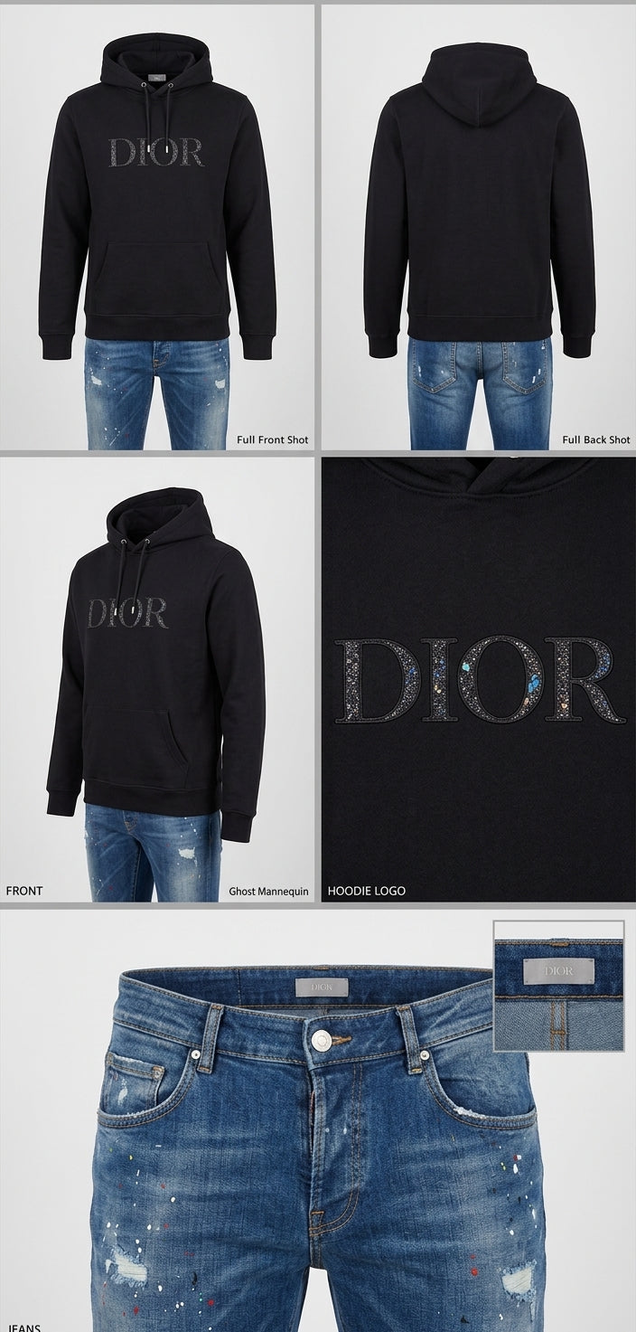 Dior x Peter Doig Galaxy Graphic Hoodie