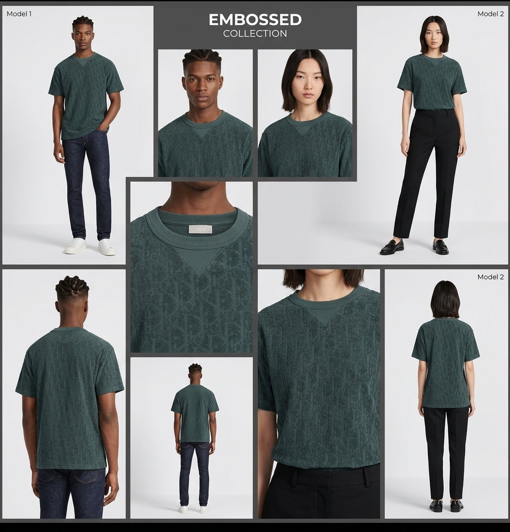 Dior Oblique Relaxed-Fit T-Shirt - Grey