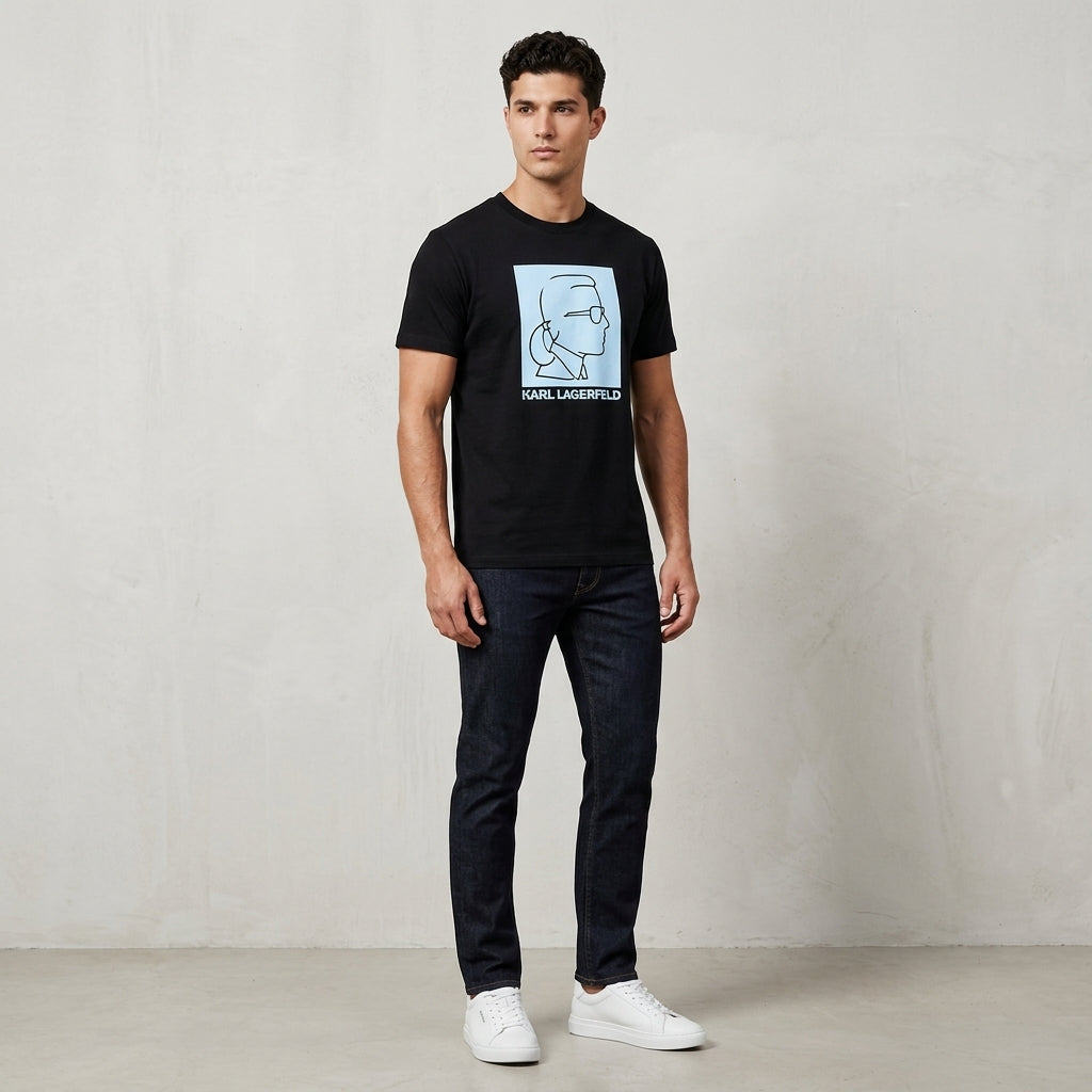 Karl Lagerfeld Graphic Print T-Shirt