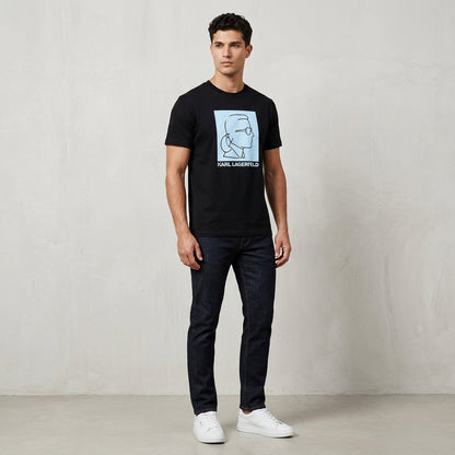Karl Lagerfeld Graphic Print T-Shirt