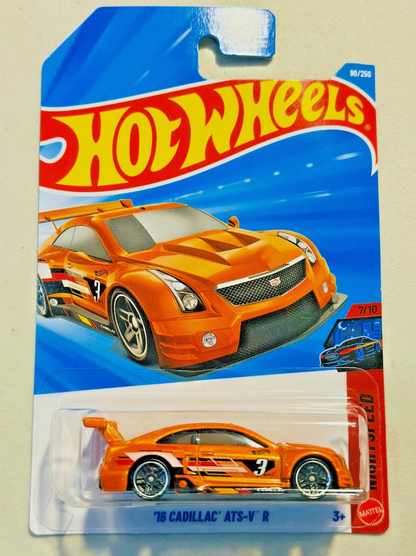 Hot Wheels '16 CADILLAC ATS-V R ORANGE
