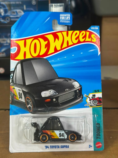 Hot Wheels 'Tooned '94 Toyota Supra Black