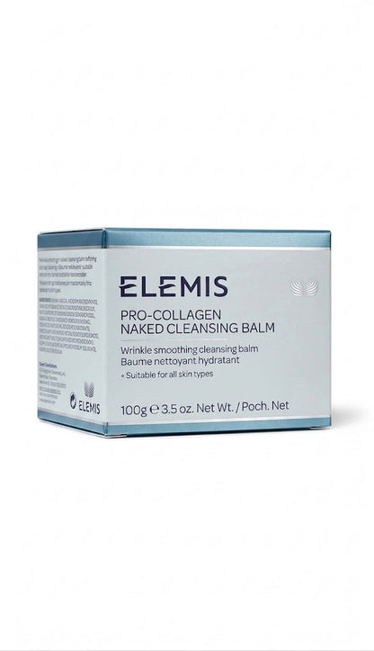 ELEMIS Pro-Collagen Naked Cleansing Balm – Hydrating Facial Cleanser, 100g / 3.5 oz