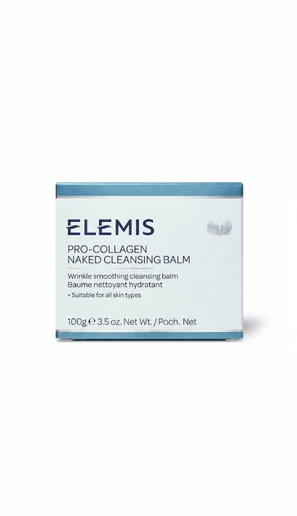 ELEMIS Pro-Collagen Naked Cleansing Balm 100g facial cleanser packaging